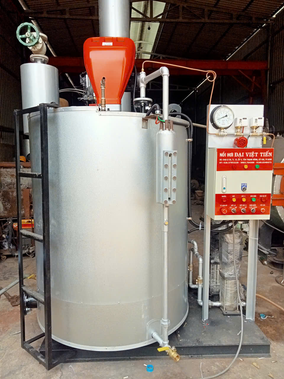 Nồi Hơi Đốt Dầu, Gas