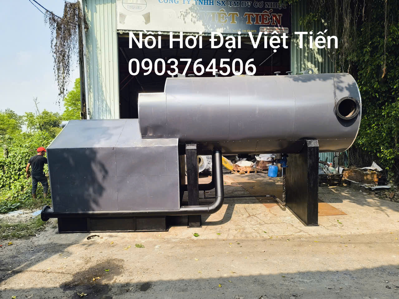 Nồi hơi đốt than, củi, trấu ép, bán tầng sôi