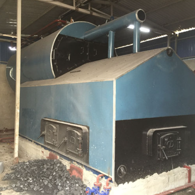 đốt than ống nước dạng tổ hợp